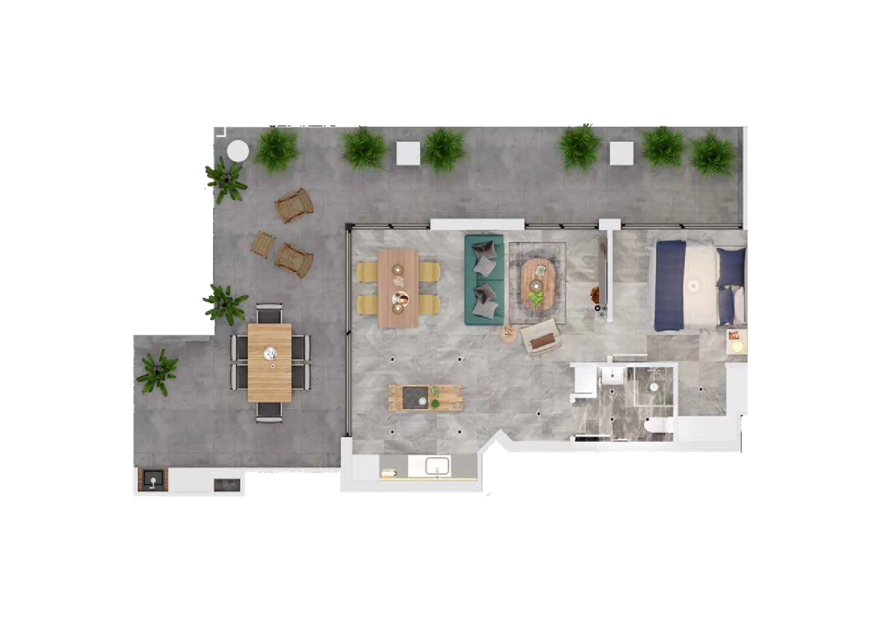 Apartment 1+1 