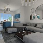 Apartman 1+1 kert - Aloha